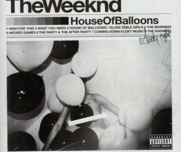 WEEKND - HOUSE OF BALLOONS