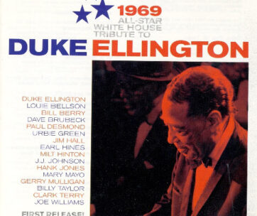 ELLINGTON, DUKE - ALL STAR WHITE HOUSE 1969