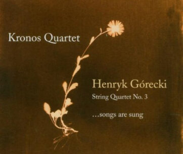 GORECKI, H. - STRING QUARTET