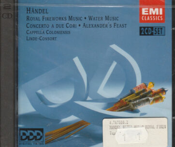 HANDEL, G.F. - ROYAL FIREWORKS/WATER MUSIC