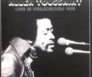 TOUSSAINT, ALLEN - LIVE IN PHILADELPHIA 1975