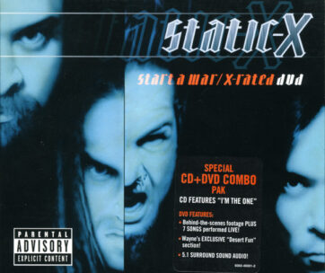 STATIC-X - START A WAR + DVD