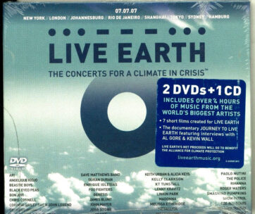 V/A - LIVE EARTH -2DVD + CD-