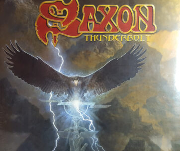 SAXON - THUNDERBOLT -HQ/COLOURED-