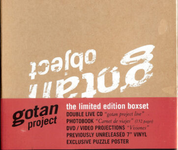 GOTAN PROJECT - LIVE OBJECT BOX -DELUXE-