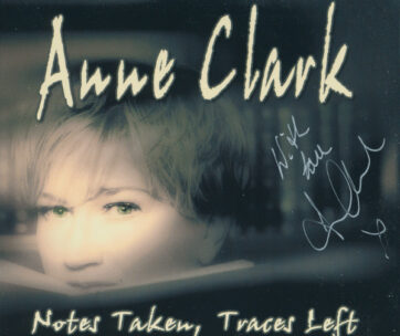 CLARK, ANNE - NOTES TAKEN TRACES LEFT