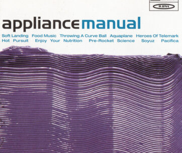 APPLIANCE - MANUAL