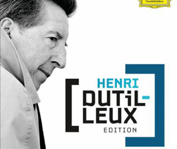 DUTILLEUX, HENRI - EDITION -LTD-