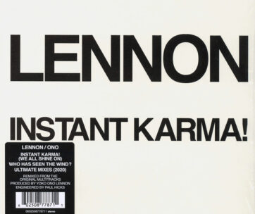 LENNON, JOHN/ONO - INSTANT KARMA