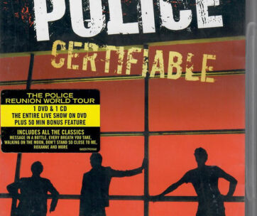 POLICE - CERTIFIABLE -DVD+CD-