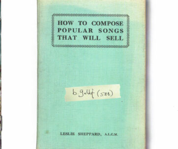 GELDOF, BOB - HOW TO COMPOSE POPULAR..