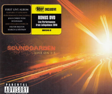 SOUNDGARDEN - LIVE ON I-5 -CD+DVD-