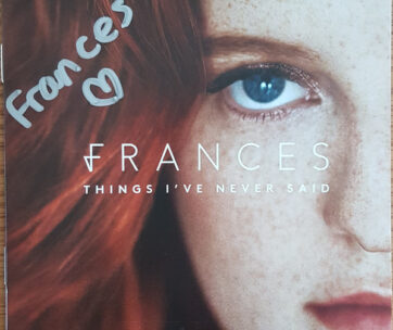 FRANCES - THINGS I'VE NEVER SAID