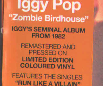 POP, IGGY - ZOMBIE.. -BONUS TR-