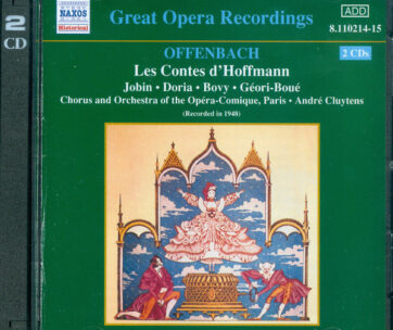 OFFENBACH, J. - LES CONTES D'HOFFMANN