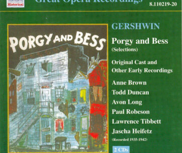 GERSHWIN, G. - PORGY & BESS