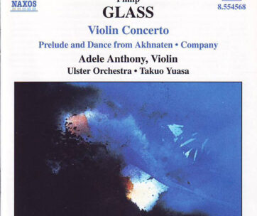 GLASS, PHILIP - VIOLIN CONCERTO