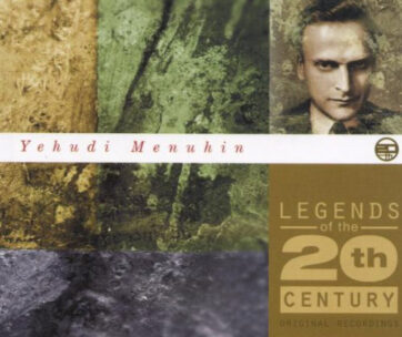 MENUHIN, YEHUDI - LEGENDS OF 20TH CENTURY