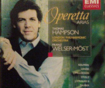 HAPSON/WELSER-MOST - OPERETTA ARIAS