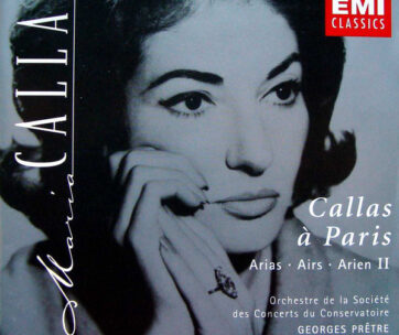 CALLAS, MARIA - CALLAS A PARIS