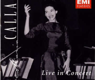 CALLAS, MARIA - LIVE IN CONCERT