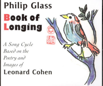 GLASS, PHILIP - BOOK OF LONGING