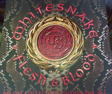 WHITESNAKE - FLESH & BLOOD -LP+CD-