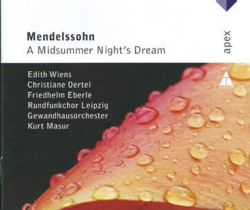 MENDELSSOHN-BARTHOLDY, F. - MIDSUMMER NIGHT'S DREAM