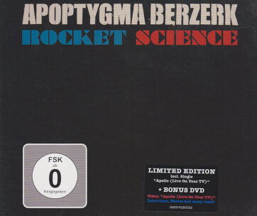 APOPTYGMA BERZERK - ROCKET SCIENCE -CD+DVD-