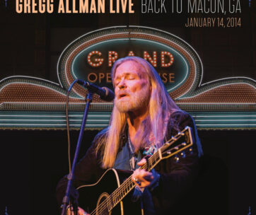 ALLMAN, GREGG - LIVE: BACK TO MACON, GA